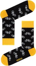 3-PAAR sokken heren fiets-design Geschenkset Maat 44/45