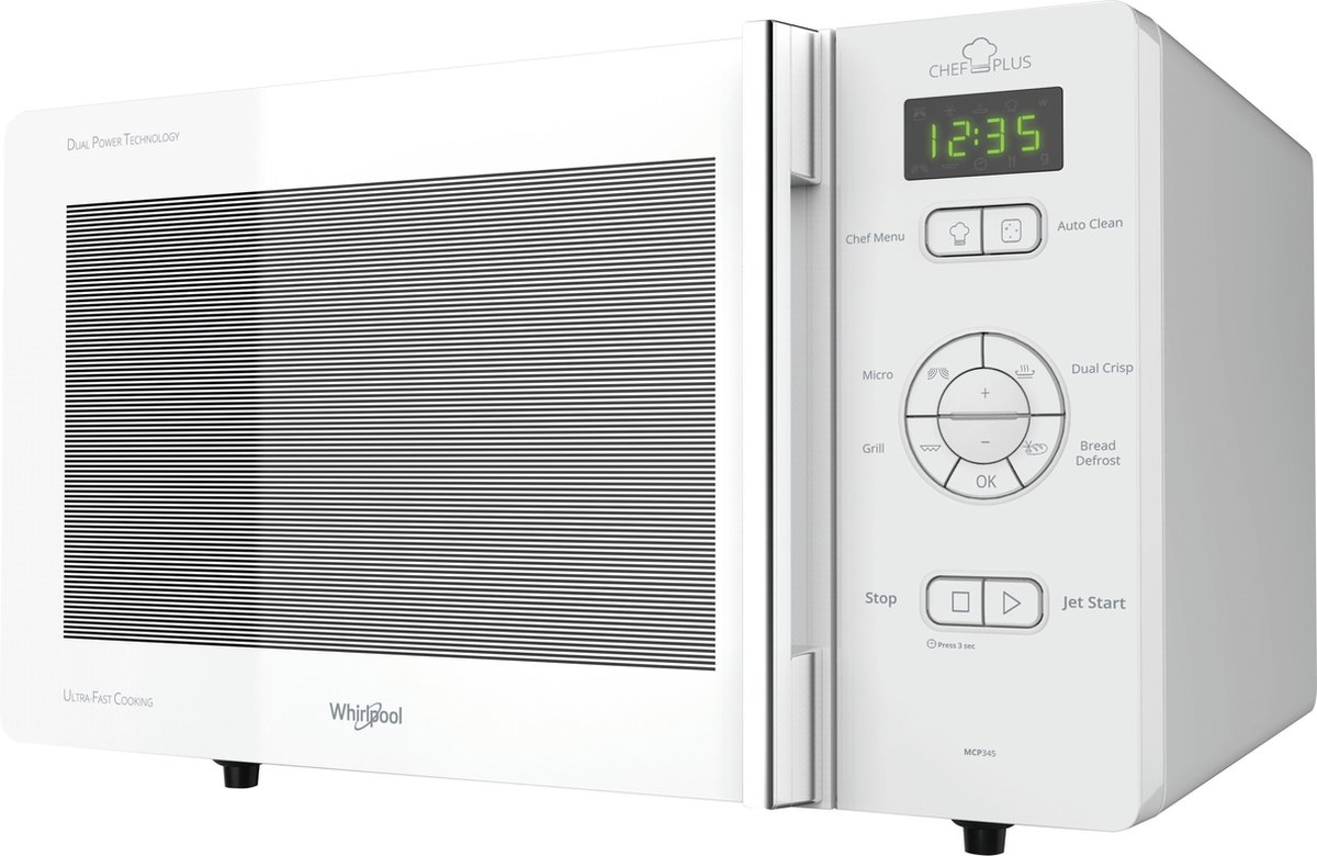 magnetrongrill 25l 800w wit - whirlpool - mcp345wh