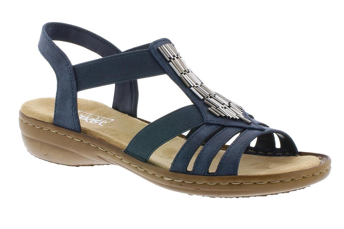 Blauwe Rieker Sandalen GRwMH ChVbB Blauwe Rieker Sandalen GRwMH ChVbB