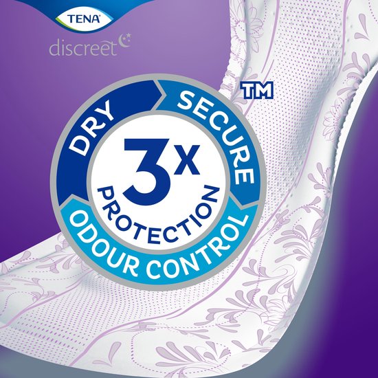 Tena Discreet Maxi Night 8 x 6 verbanden - voor urineverlies (incontinentie) - TENA