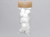 Kunstbloemen En Overige - Pbh. 4 Pcs Cotton Pod W/cotton Natural