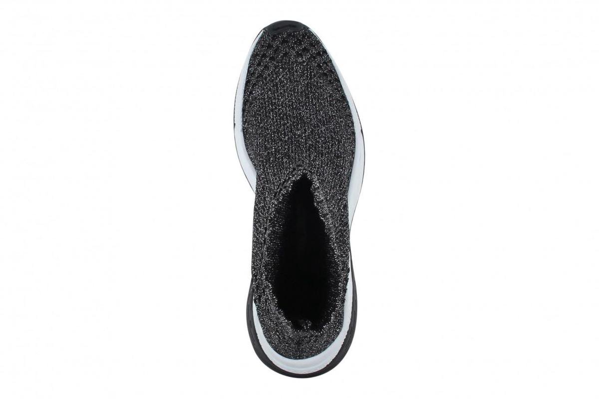 Tango | Isabel 1-c silver sock upper - black/white sole | Maat: 40 Sneakers hdjILvmd