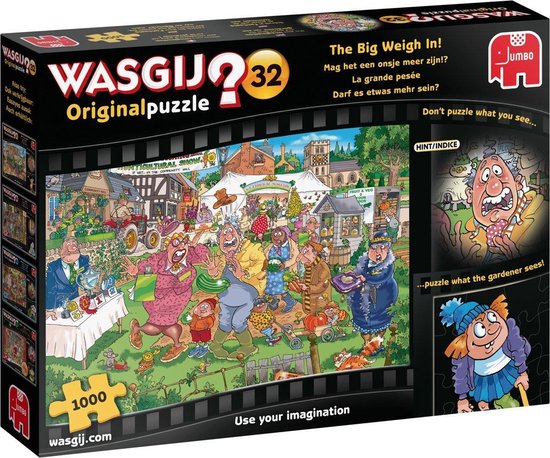 Wasgij Original 32 Mag het een onsje meer zijn!? puzzel – 1000 stukjes