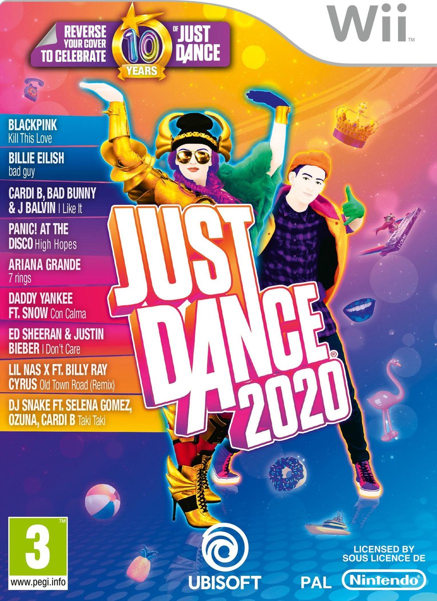 kleurstof cent Contour Just Dance 2020 Videogame - Dansspel - Inclusief K3 Lied - Nintendo Wii |  Games | bol.com