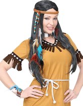 WIDMANN - Ensemble d'accessoires amérindiens sauvages pour adultes - Accessoires de vêtements pour bébé > Bijoux