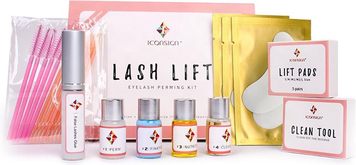 Iconsign Upgraded Wimper Lifting Set - Uitgebreide Versie - Lash Lift Set – 25-delig op De Prijzenvolger