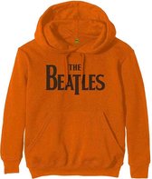 The Beatles - Drop T Logo Hoodie/trui - XL - Oranje