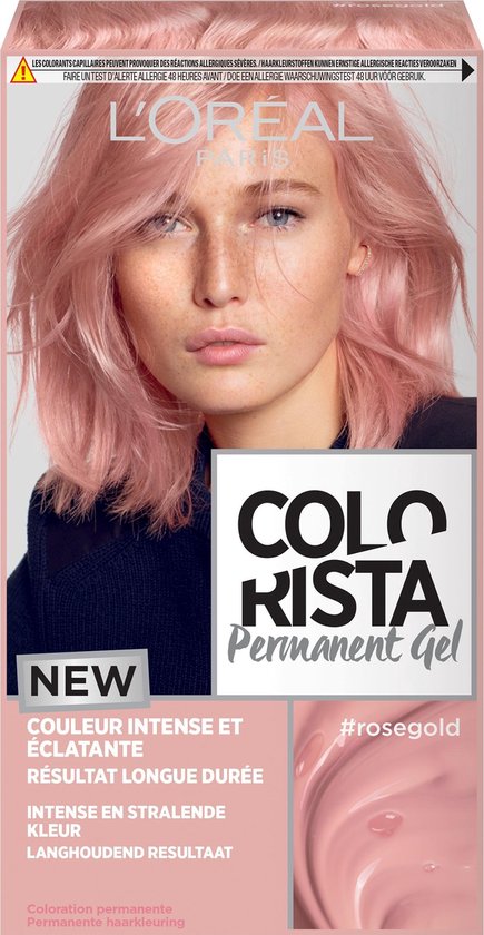 L'Oréal Paris Colorista Permanent Gel - Rose Gold - Permanente Haarkleuring  | bol.com