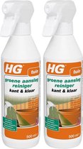 HG groene aanslagreiniger klant & klaar - 500 ml - 2 Stuks !