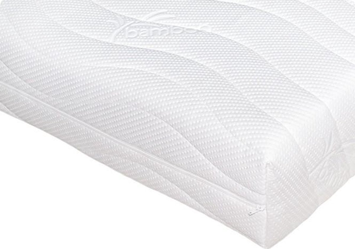 Koudschuim Bamboo matras HR55 25 cm dik 130X200