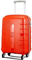 Carlton Voyager Spinner Case Handbagagekoffer Rood - 55 CM