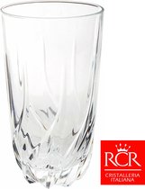 RCR TwisT Kristallen Longdrinkglazen - 47cl - 4 stuks