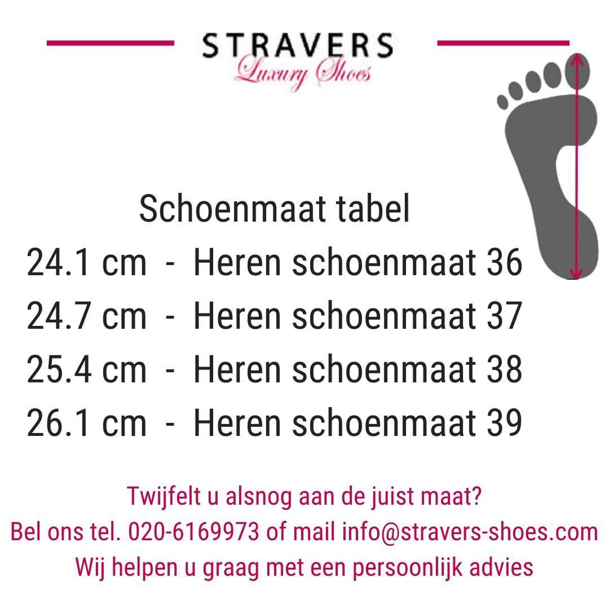 Schoenmaat omrekenen US, UK dames- en herenschoenen