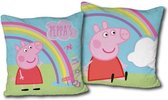 Peppa Pig Sierkussen Rainbow - 40 x 40 cm - Polyester