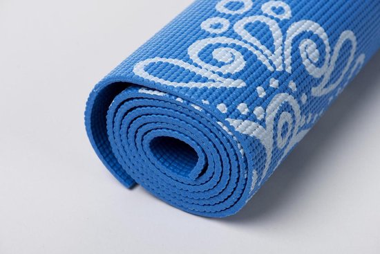 Specifit Yogamat Marrakech Blauw - Fitnessmat 170 x 60 cm met Opdruk van Specifit — afbeelding 4