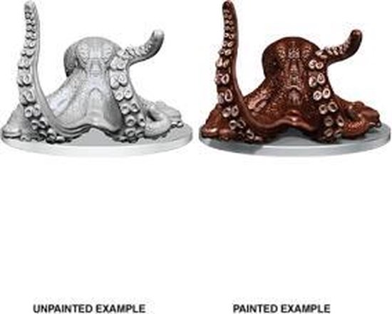Afbeelding van het spel WizKids Deep Cuts Unpainted Miniatures - Giant Octopus