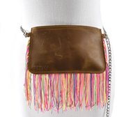 Beautiful On You - Heuptasje - Festivaltasje - Clutch - Bumbag - Carnival - Echt leer