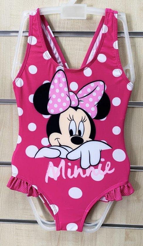 schuur vat anker Disney Minnie Mouse - Kinder /Peuter/Kleuter - badpak - Roze - Maat 98 ( 3  jaar) | bol.com