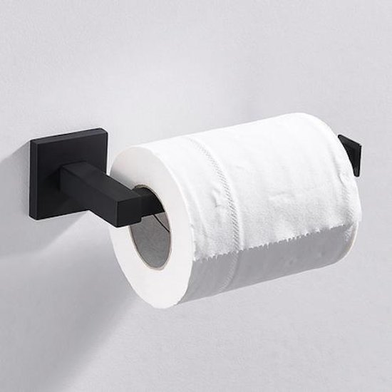 Wetenschap Oppervlakte echtgenoot CoshX® toiletrolhouder industrieel zwart - Toiletpapierhouder - WC rol  houder | bol.com