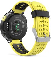 Horlogeband van Siliconen voor Garmin Forerunner 220/230/235/620/630/735XT | 22.4 mm | Horloge Band - Horlogebandjes | Geel
