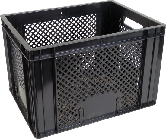 Dresco Fietskrat 31 Liter Zwart van Dresco — afbeelding 3