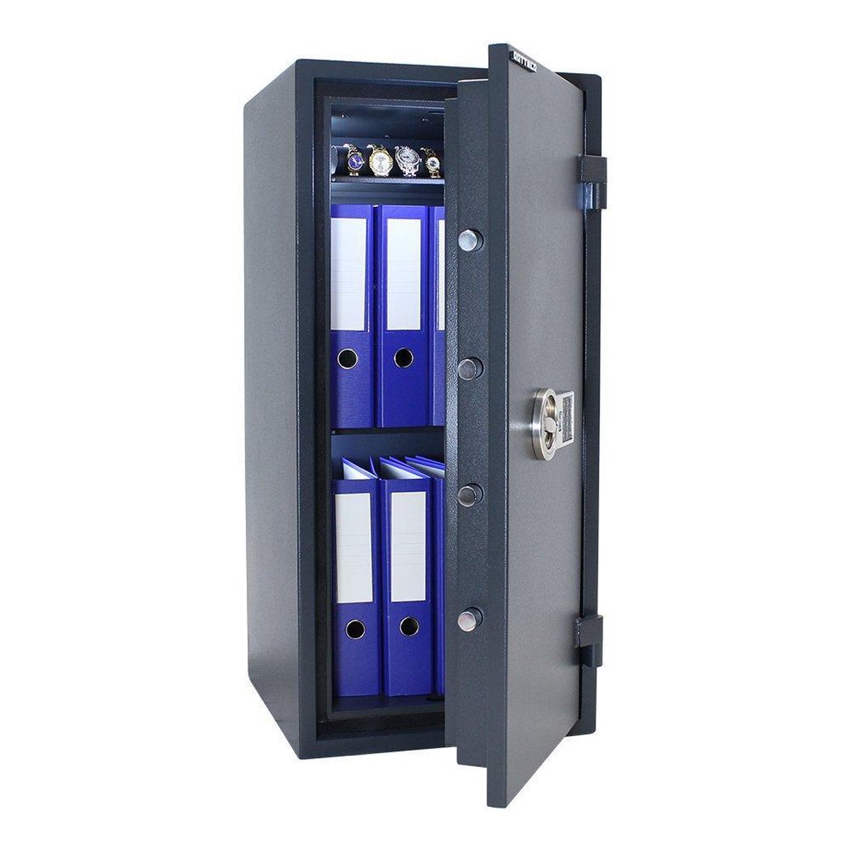 Rottner Atlas Fire 65 Brand- En Inbraakwerende Kluis - Elektronisch Slot - Wit - EN Grade 1 Beveiliging