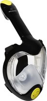 Atlantis Full Face Mask Triton - Snorkelmasker - Volwassenen - Zwart/Lime - L/XL