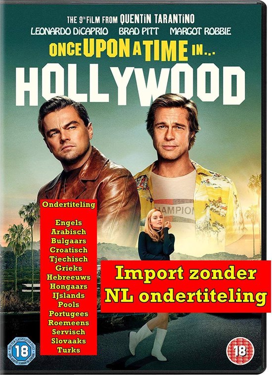 Once Upon a Time in... Hollywood [DVD] (Dvd) | Dvd's | bol.com