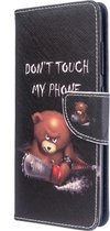 Cool beertje agenda wallet case hoesje Telefoonhoesje geschikt voor Samsung Galaxy A51