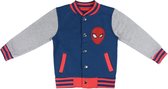 Marvel - Spiderman - Vest - Jasje - Blauw - Maat 6 (116cm)