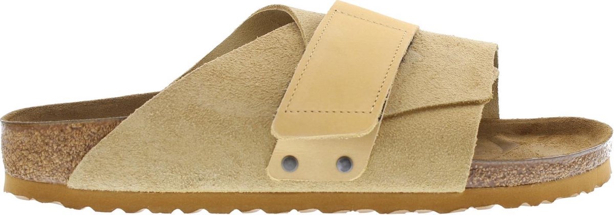 Birkenstock Kyoto Sand narrow Suede Tonal - Sand - Maat 41 | bol