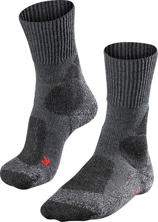 Chaussettes de marche FALKE TK1 - Asphalt Melange - Taille 37/38