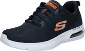 Skechers Sneakers - Maat 46 - Mannen - zwart/ wit/ oranje