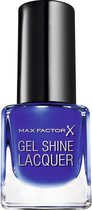 Max Factor Gel Shine Lacquer Mini Nagellak - 40 Glazed Cobalt