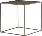 Tafeltje - plantentafel - kubus- metaal - Quadro - 26,5 cm
