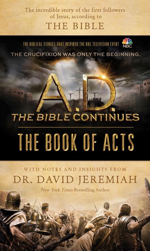 A.D. The Bible Continues: The Book of Acts - cover