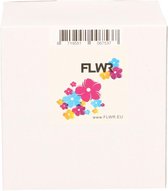 FLWR - Labelprinterrol / DK-11209 / Wit - geschikt voor Brother