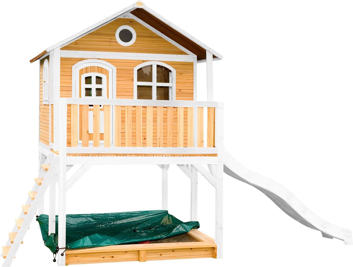 Axi Marc Playhouse Brown/white - White Slide