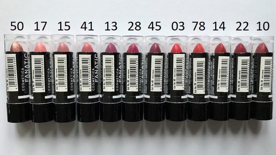 Bol Com Cosmetica Fanatica Lipstick Lippenstift Donker Rood Warm Rood Rot Nummer 14