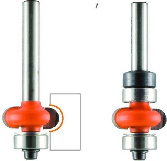 HM Radiusfrees Ø 22,7 x 10/57 mm. R=5 (met lager)