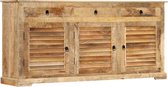 Dressoir Bruin Hout (Incl LW 3d klok) / Woonkamer dressoir / Servies kast / boekenkast / Ladekast