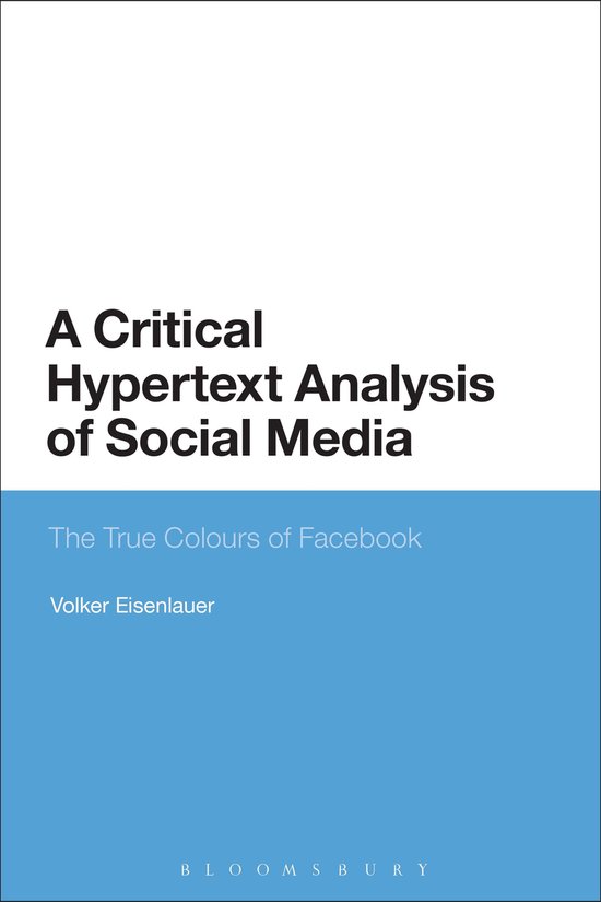 A Critical Hypertext Analysis of Social Media - cover