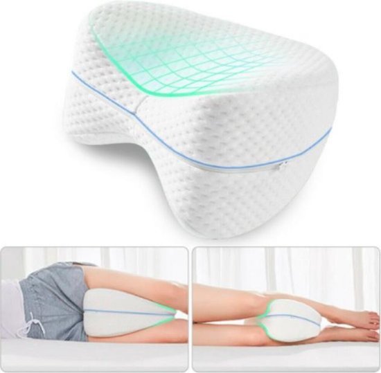 Sleepgood® Beenkussen - Kniekussen voor in bed - Ergonomisch Kniekussen | bol.com