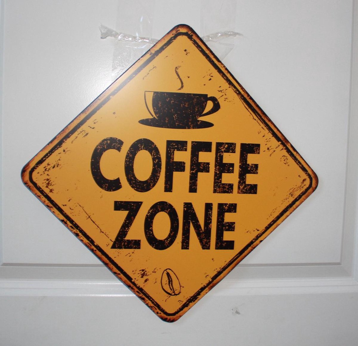 Tekstplaatje coffee zone