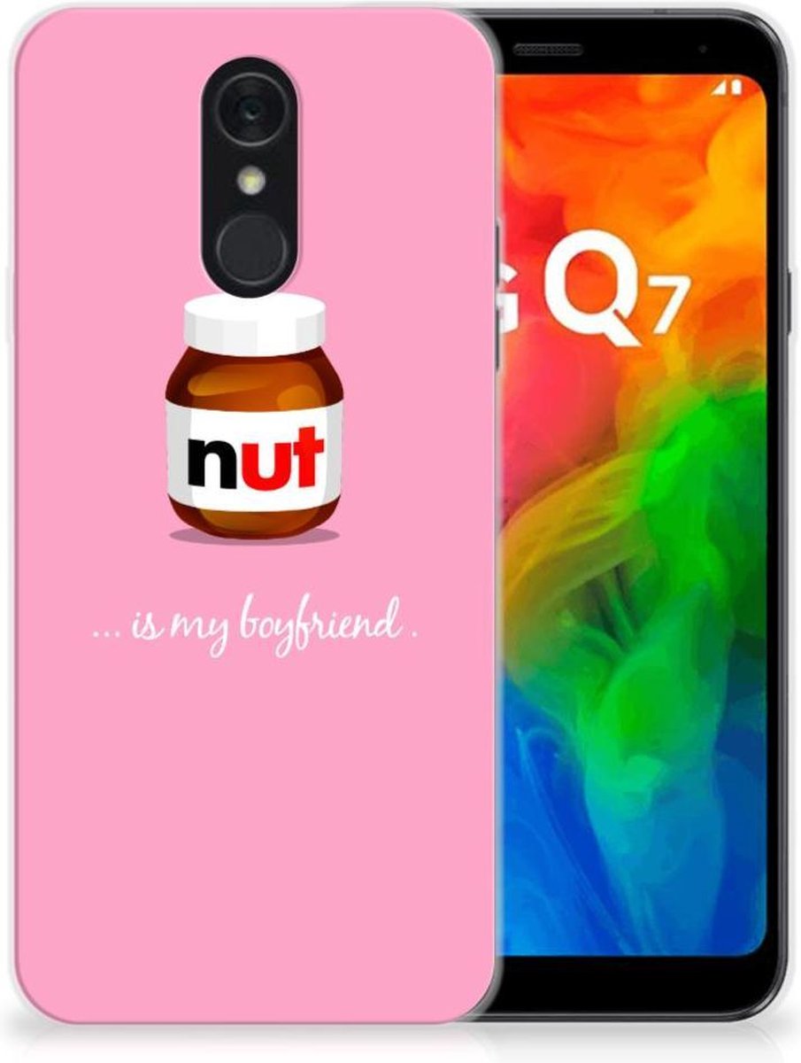 LG Q7 Siliconen Case Nut Boyfriend