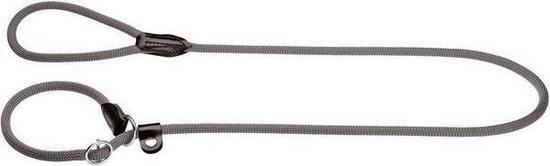 Hunter Retrieverlijn Met Stop Freestyle - 10 mm x 170 cm - Grijs