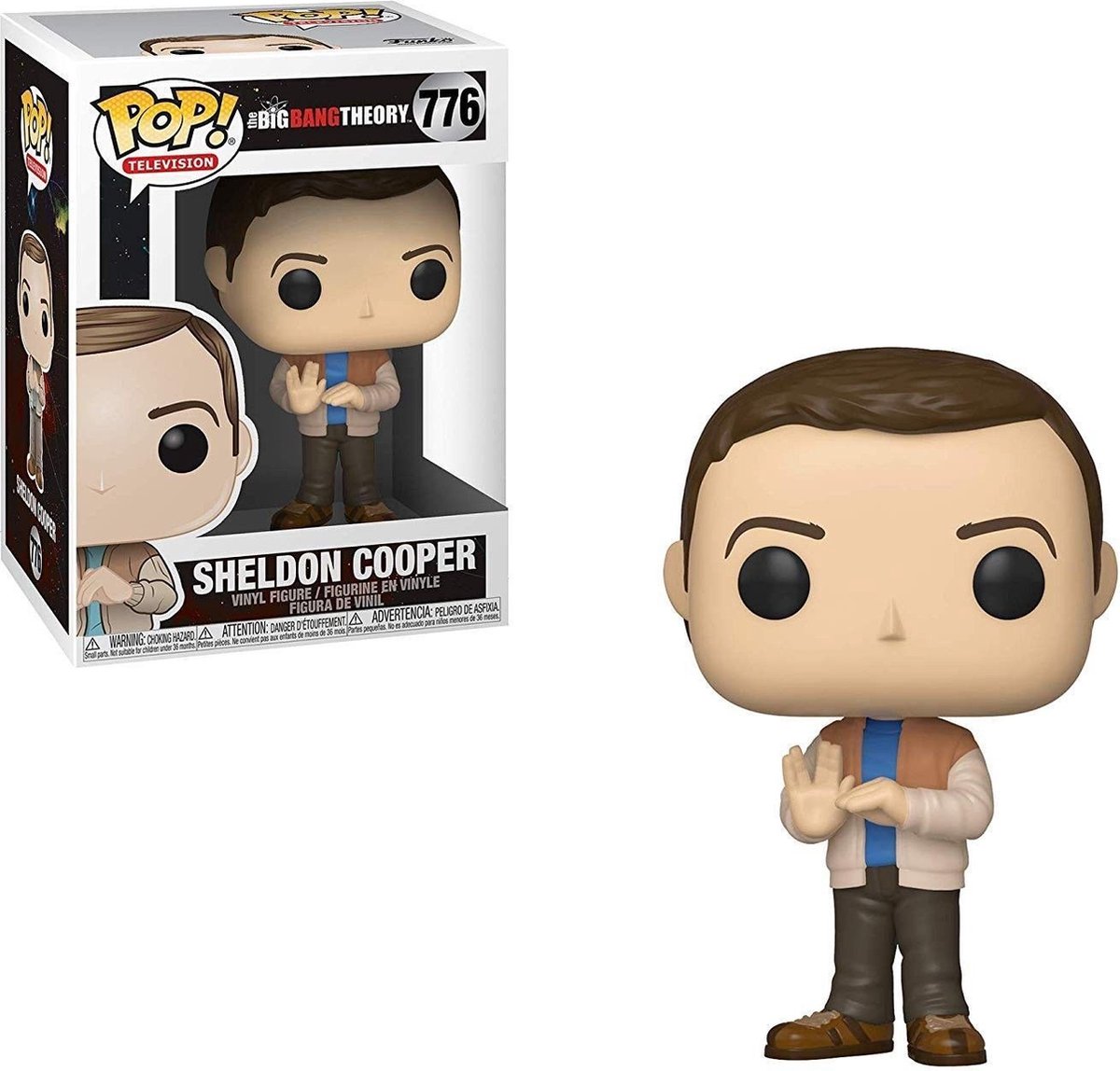 Funko Pop! The Big Bang Theory Sheldon Cooper 776 Verzamelfiguur bol