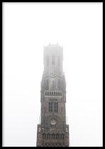 Poster – Belfort van Brugge - 70x100cm