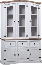 Buffetkast Wit hout / vitrine kast hout / buffet kast hout Woonkamer keuken