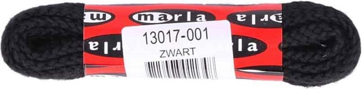 Marla rond Berg/Ijzersterke Veters 1300 | Zwart - 150 Cm | 1 Paar